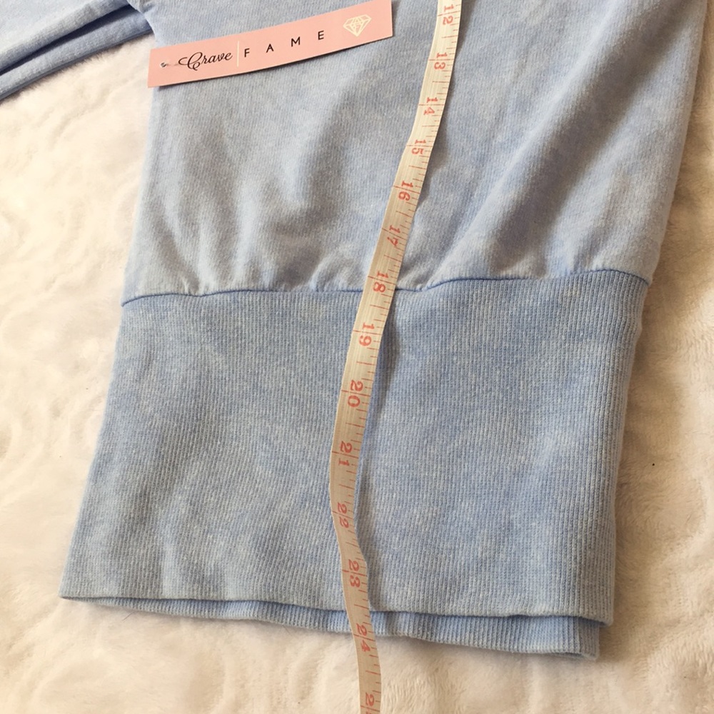 Crave Fame sweatshirt, juniors XL - Picture 4 of 6